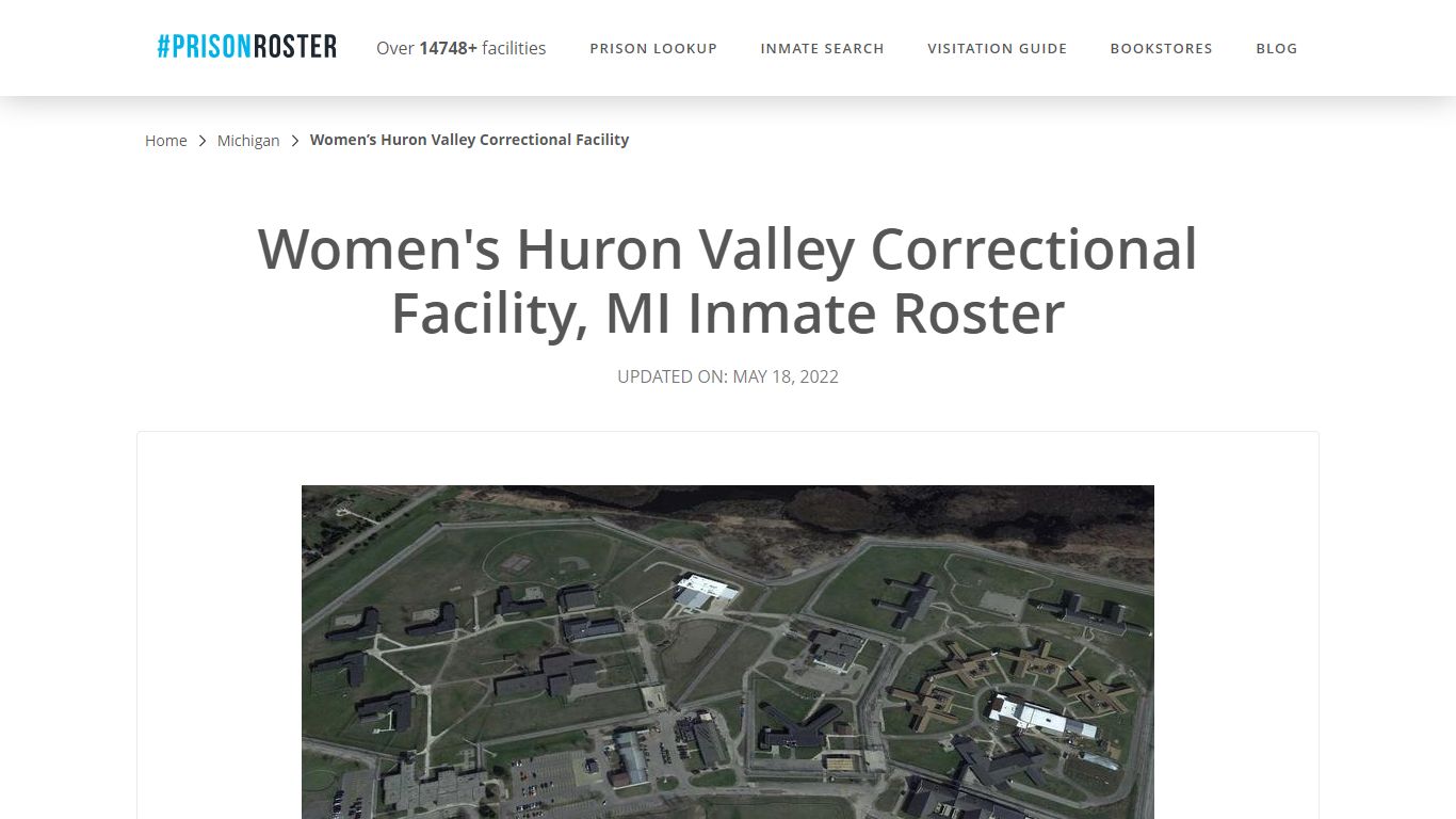 Women's Huron Valley Correctional Facility, MI Inmate Roster - Prisonroster